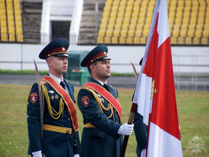 В Хакасии при участии росгвардейцев состоялся масштабный военно-спортивный праздник