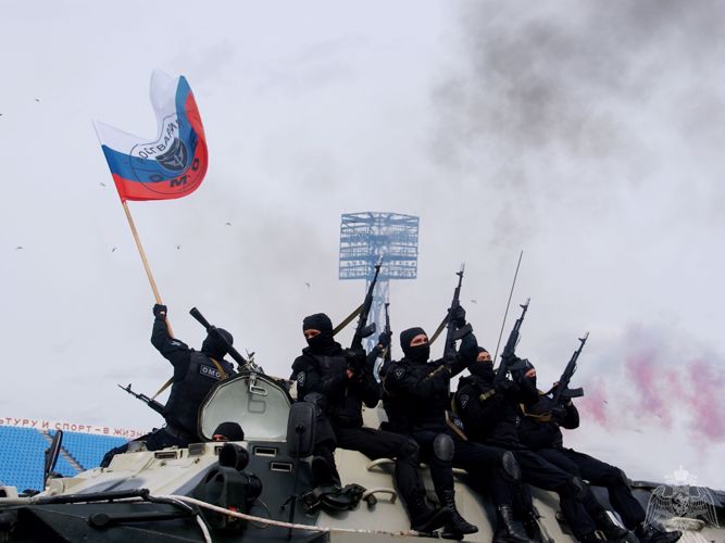 В Хакасии при участии росгвардейцев состоялся масштабный военно-спортивный праздник