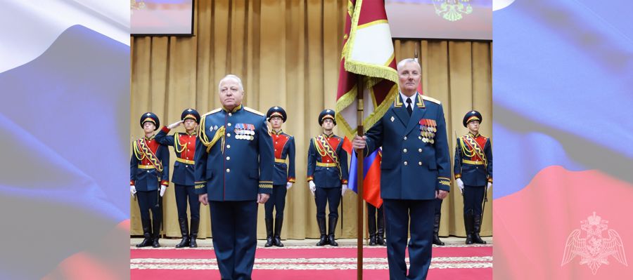 Первый заместитель директора Росгвардии представил личному составу нового командующего Сибирским округом войск национальной гвардии 