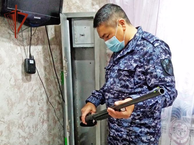 В Хакасии Росгвардия на страже правопорядка и безопасности граждан в период общественно-политического мероприятия 