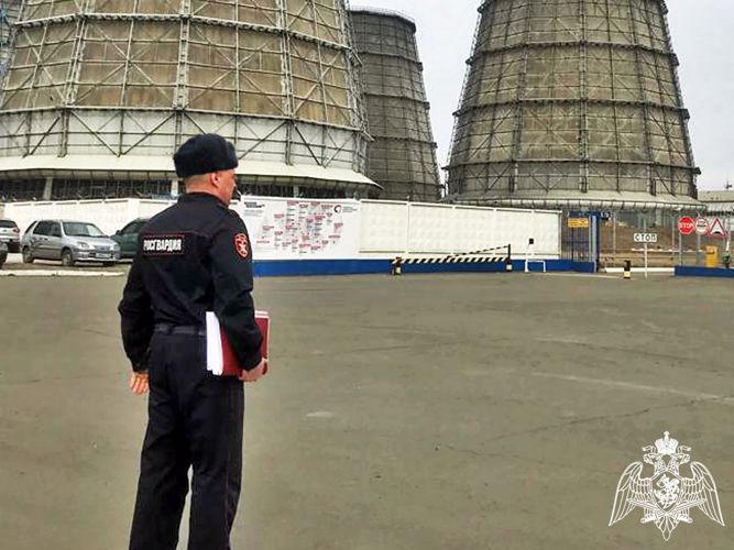 Росгвардия контролирует деятельность ведомственной охраны и обеспечение безопасности объектов топливно-энергетического комплекса в Хакасии