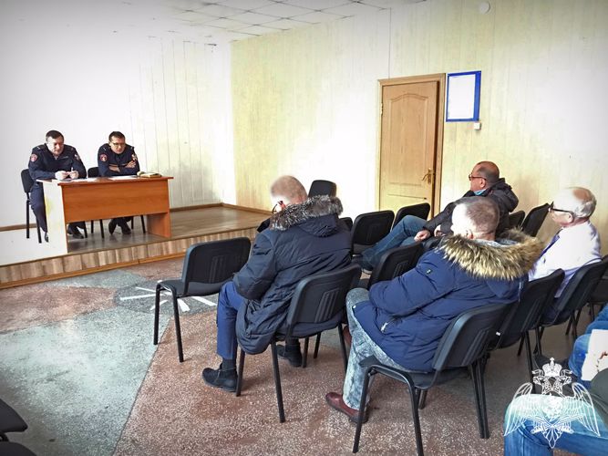 Сотрудники отделения государственного контроля Росгвардии провели занятие по обеспечению безопасности объектов ТЭК Хакасии