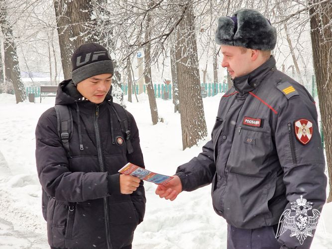 В Хакасии стартовала профилактическая акция Росгвардии «Безопасный Новый Год»  