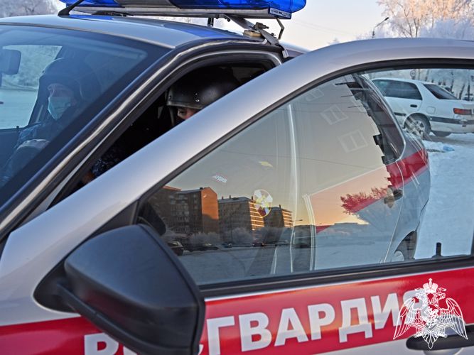 Сотрудники Росгвардии задержали в Абакане ряд правонарушителей