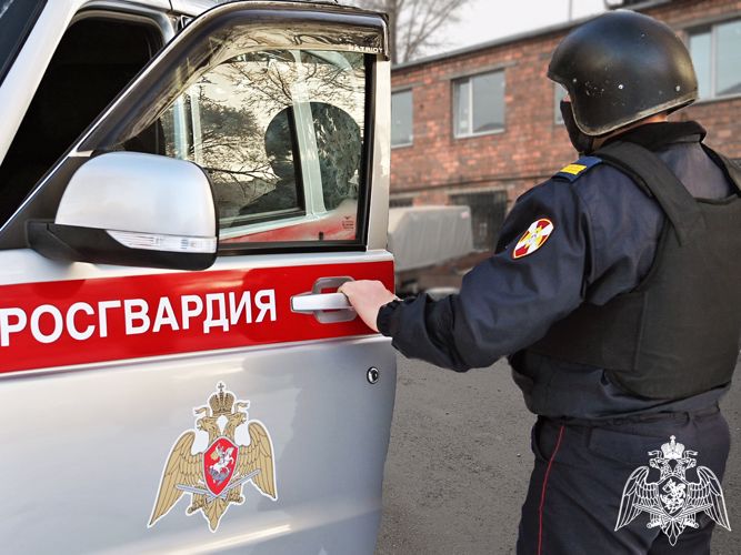 Сотрудники Росгвардии задержали в Абакане подозреваемого в грабеже
