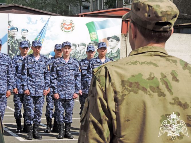 Ряды войск правопорядка пополнили новобранцы из Хакасии 