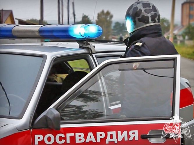 Сотрудники Росгвардии задержали в Абакане подозреваемого в нанесении телесных повреждений