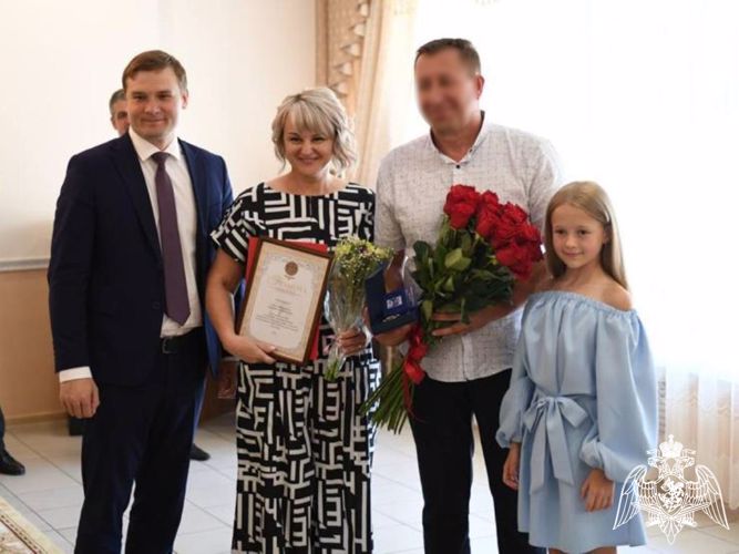 Семья сотрудника Росгвардии из Хакасии награждена медалью «За любовь и верность» 