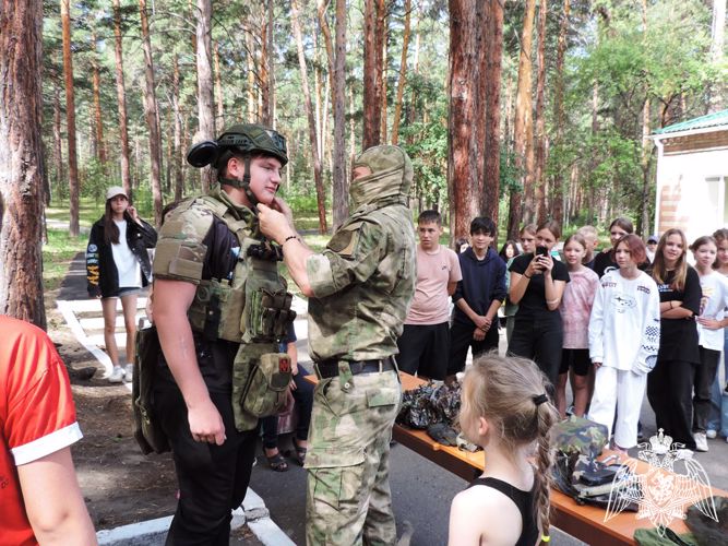 Акция «Каникулы с Росгвардией» проходит в Хакасии 
