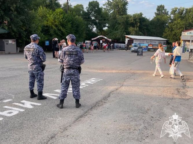 Сотрудники вневедомственной охраны Росгвардии завершили дежурство на озерах Ширинского района