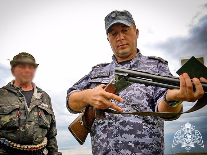 При содействии Росгвардии пресечены нарушения в сфере оборота оружия в охотничьих угодьях Хакасии