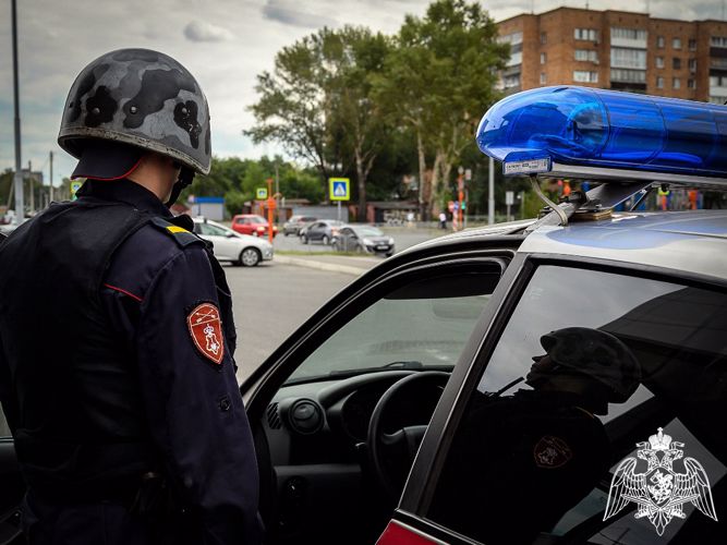 Пьяного водителя и нарушителя общественного порядка задержали росгвардейцы в Хакасии