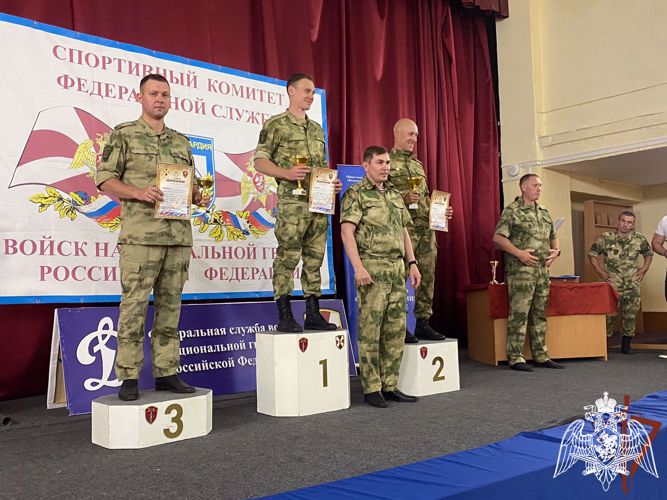 Росгвардейцы Хакасии стали призерами чемпионата Сибирского округа по военно-прикладным видам спорта 