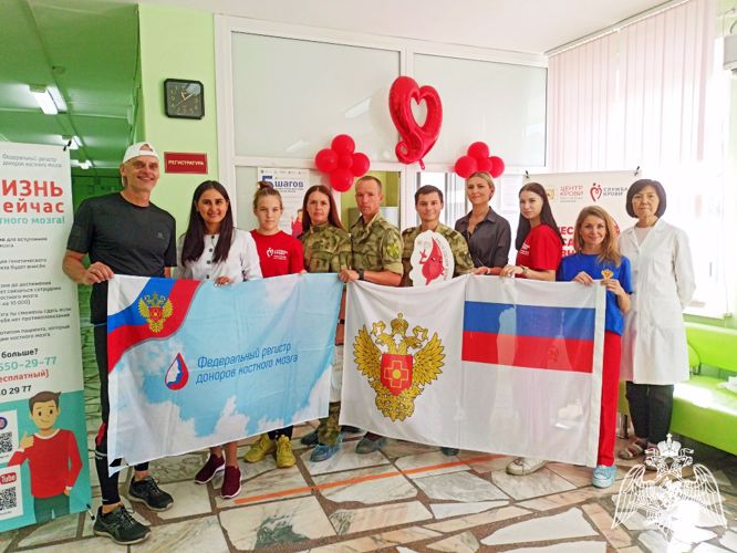Росгвардейцы из Хакасии пополнили Федеральный регистр доноров костного мозга 