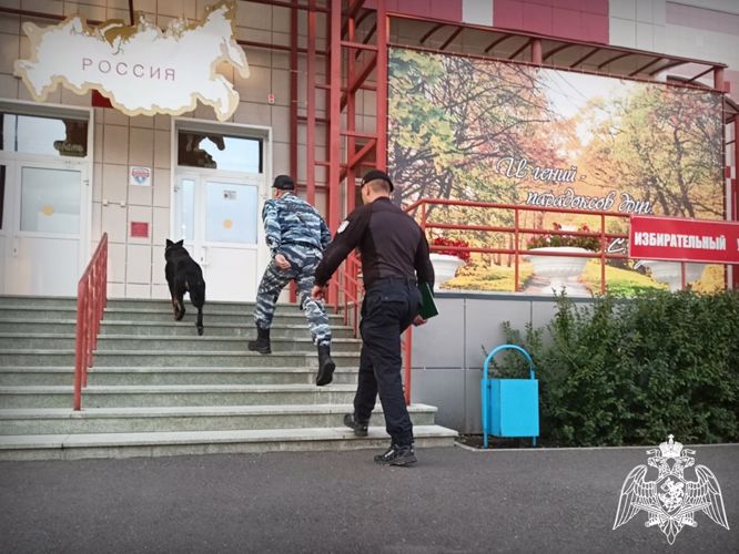 Росгвардия обеспечила безопасность проведения единого дня голосования в Хакасии