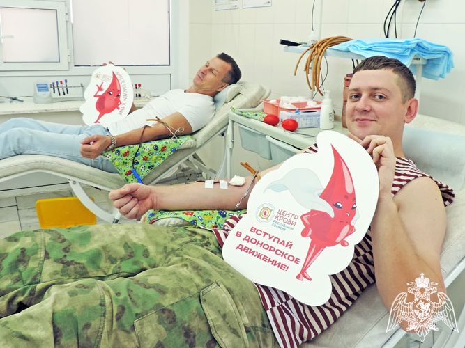 Представители Росгвардии по Хакасии коллективно прошли донацию и пополнили регистр доноров костного мозга 