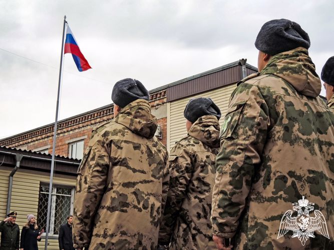 Команда новобранцев из Хакасии отправилась в войска национальной гвардии России 