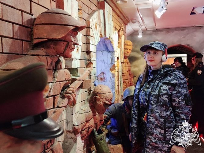 Росгвардия обеспечила безопасность пребывания «Поезда Победы» в Хакасии