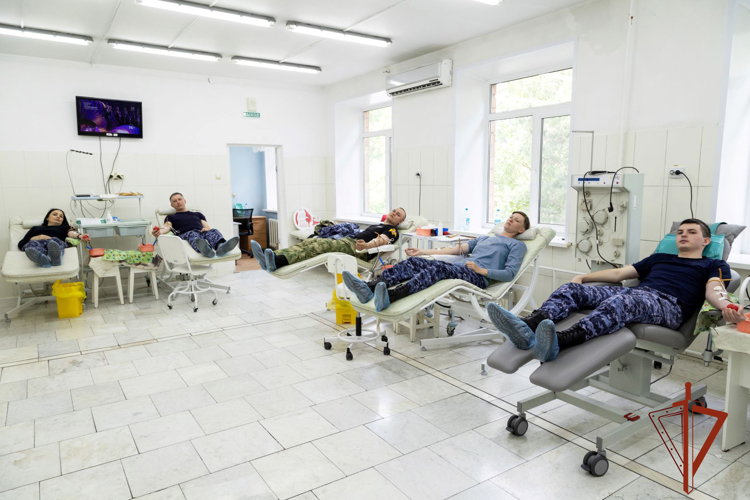 Донорская акция Росгвардии «От сердца к сердцу» прошла в Абакане 