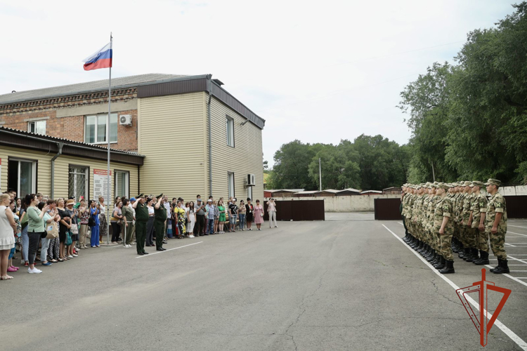 Очередная команда новобранцев из Хакасии пополнила ряды войск национальной гвардии 