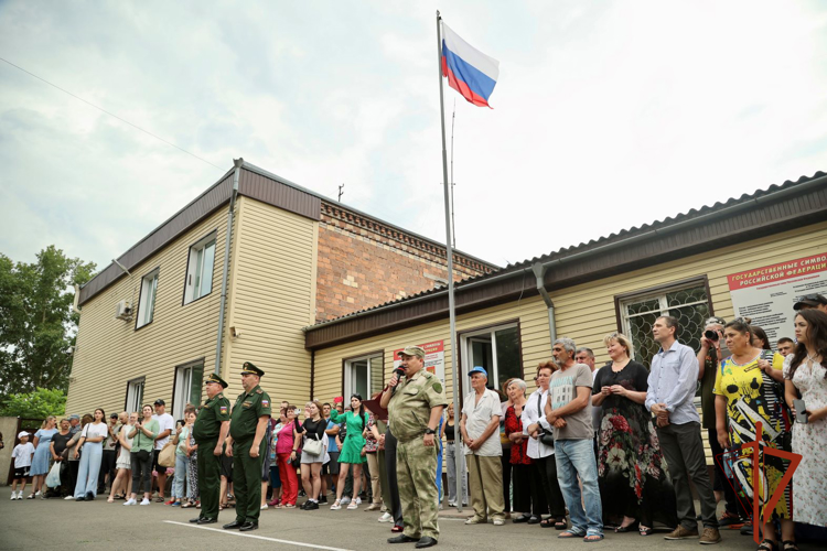 Очередная команда новобранцев из Хакасии пополнила ряды войск национальной гвардии 