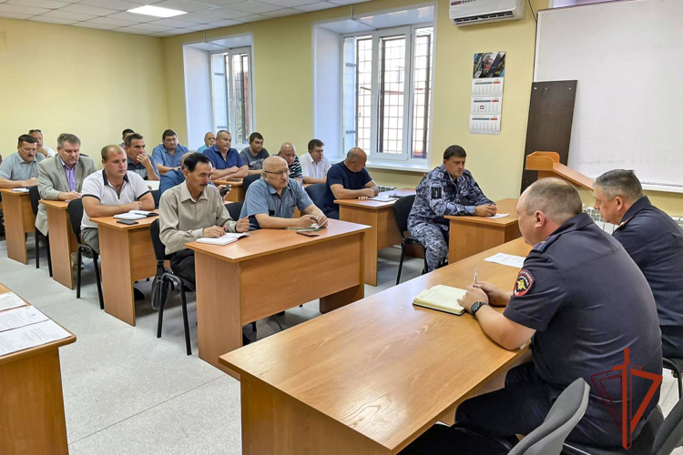 В Росгвардии по Хакасии состоялся координационный совет по вопросам частной охранной деятельности