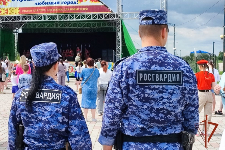 При содействии Росгвардии обеспечена безопасность проведения Дня города и Дня Шахтера в Черногорске