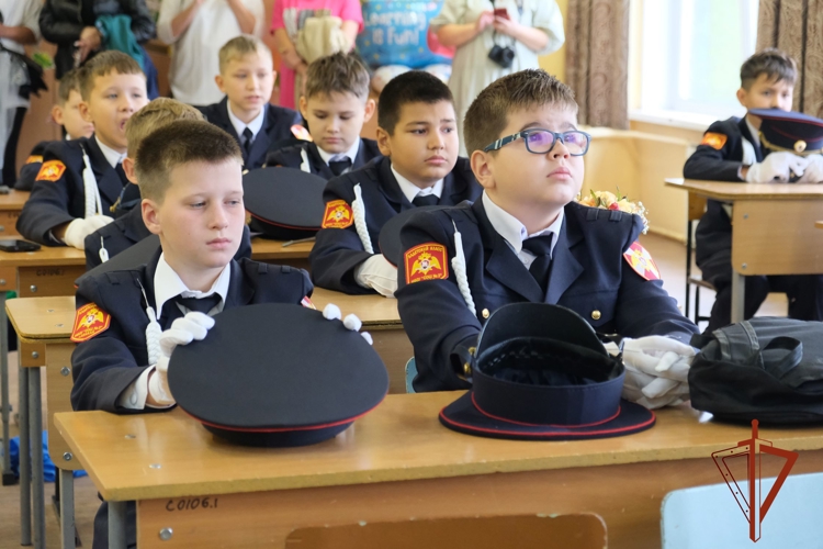 В Абакане в рядах кадетов Росгвардии пополнение