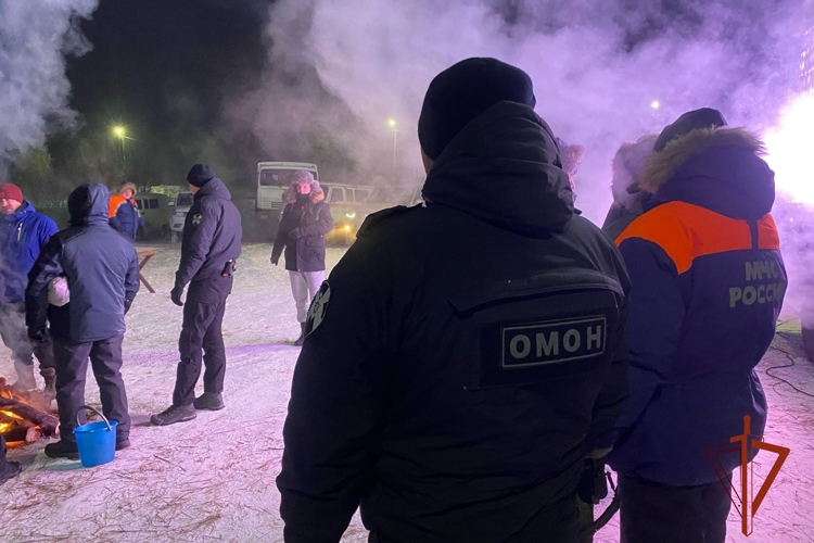 Росгвардейцы обеспечили в Хакасии правопорядок и общественную безопасность в крещенскую ночь 