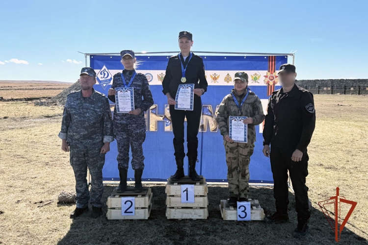 Сборная Росгвардии одержала победу в чемпионате по стрельбе среди силовых ведомств Хакасии
