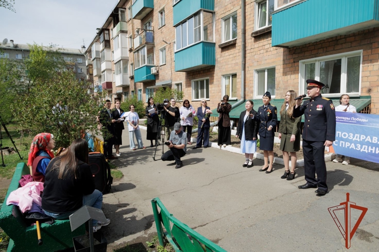Росгвардейцы приняли участие в персональных концертах для тружеников тыла из Хакасии